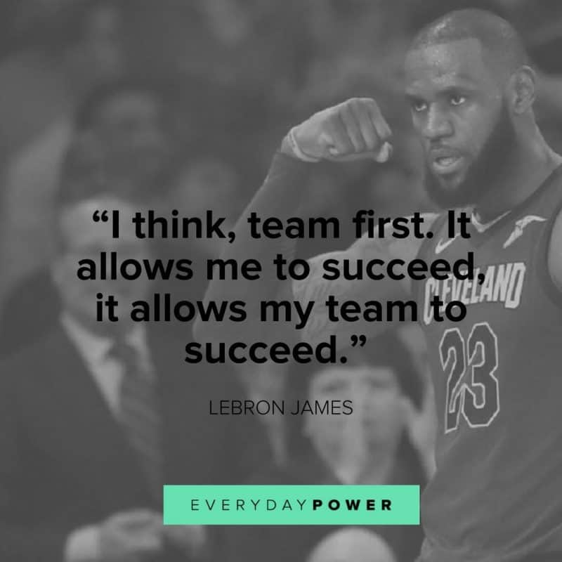 Lebron James Quotes Lebron James Quotes about leadership