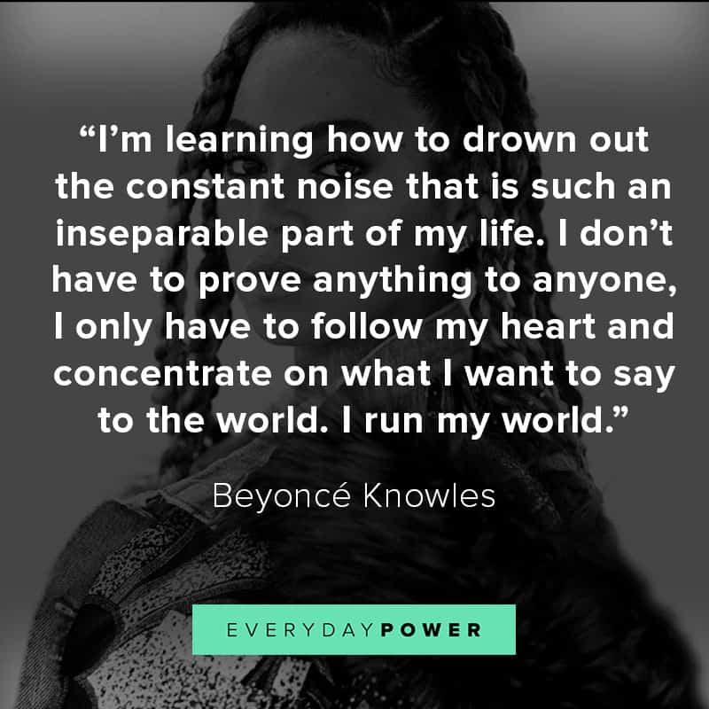 Empowering Beyoncé quotes about success and knowing your worth