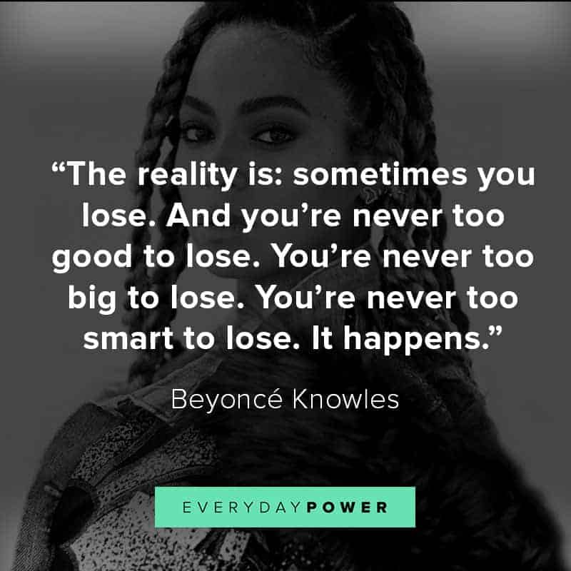Empowering Beyoncé quotes about success and knowing your worth Empowering Beyoncé quotes about success and knowing your worth