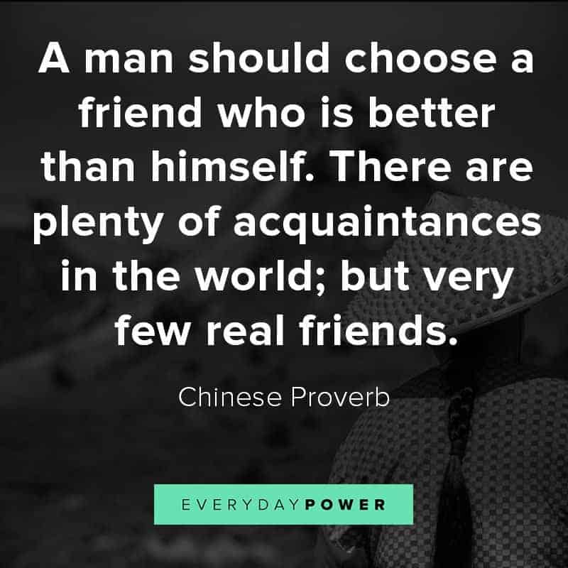 Chinese proverbs about friendship Chinese proverbs about friendship