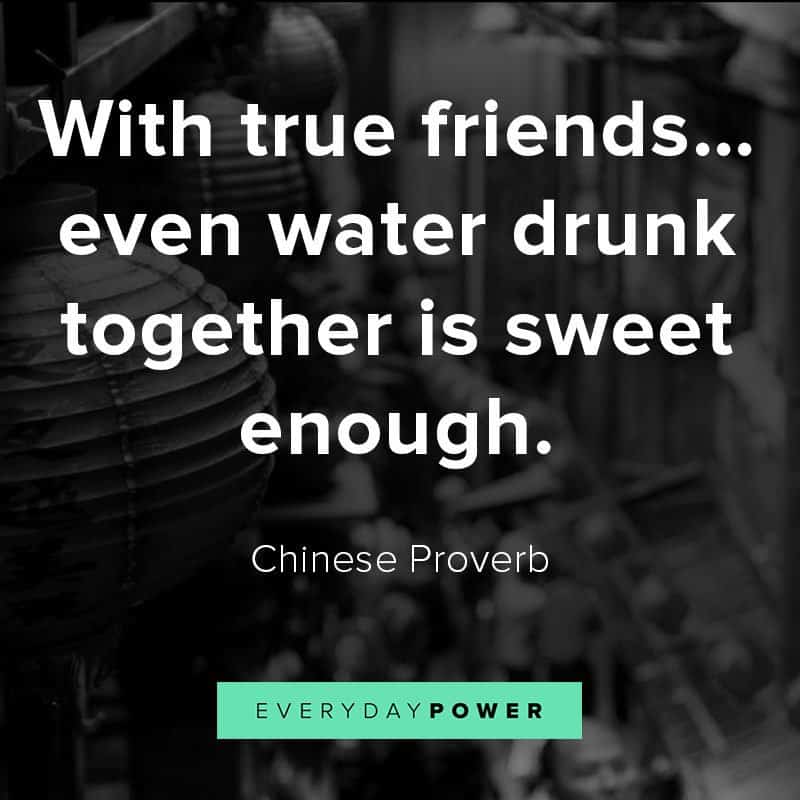 Chinese proverbs about friendship Chinese proverbs about friendship