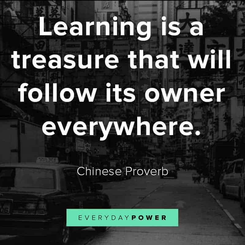 Chinese proverbs about learning Chinese proverbs about learning