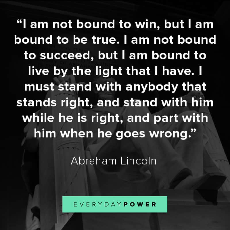 Abraham Lincoln quotes Abraham Lincoln quotes on conviction