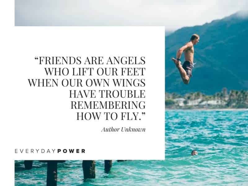 Best Friend Quotes about fighting Best Friend Quotes about love fiends are angels who lift our feet when our own wings