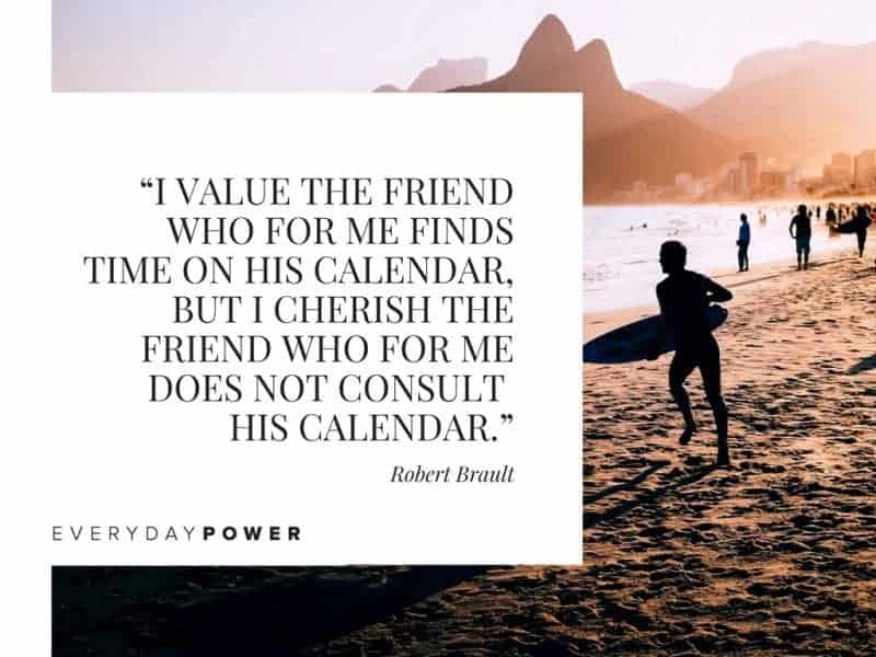 Best Friend Quotes about distance Best Friend Quotes about love i value the friend who for me finds time on his calendar
