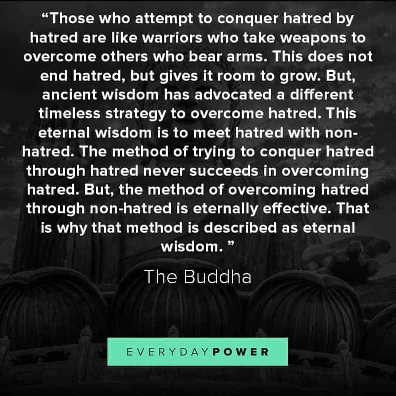 Inspirational Buddha quotes on karma, peace, and love
