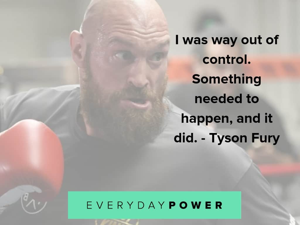 inspirational tyson fury quotes tyson fury quotes on depression