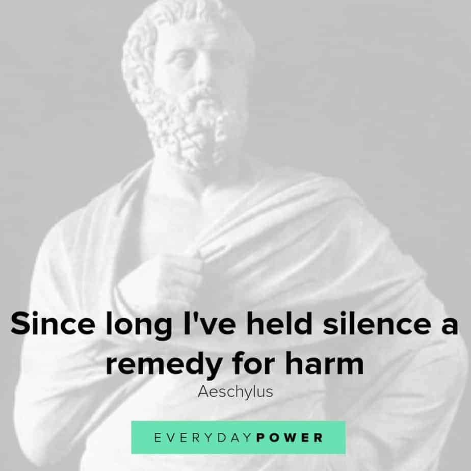inspirational Aeschylus quotes