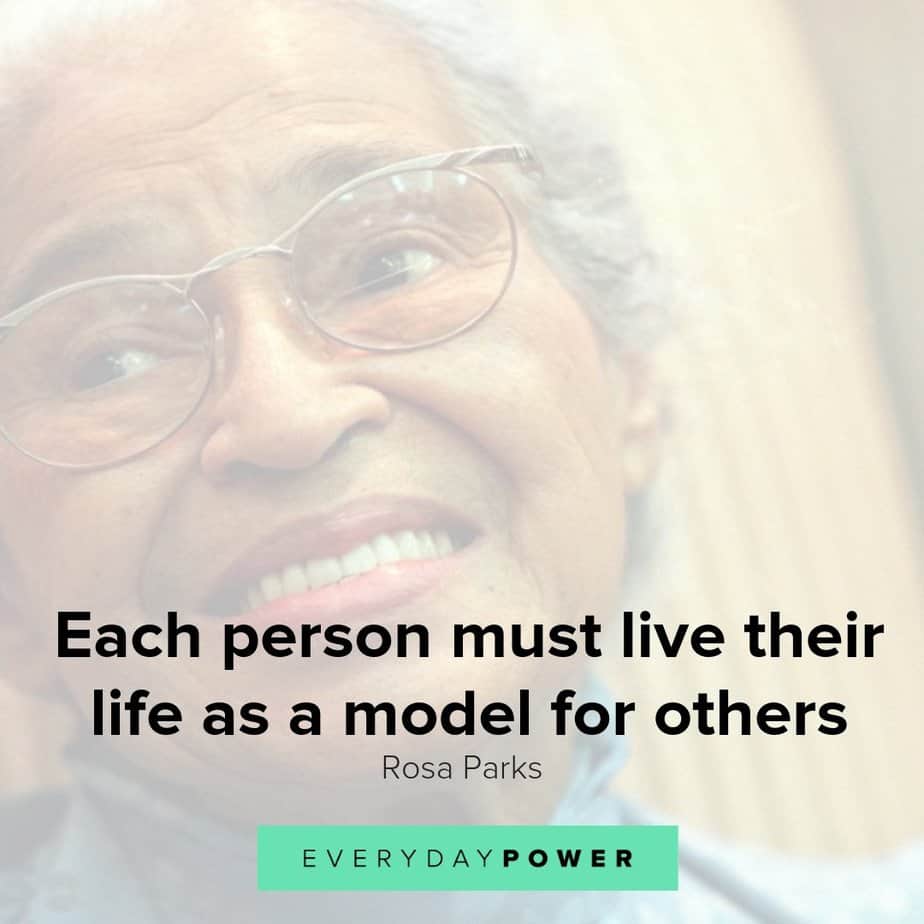 Rosa Parks quotes honoring civil rights that are still relevant