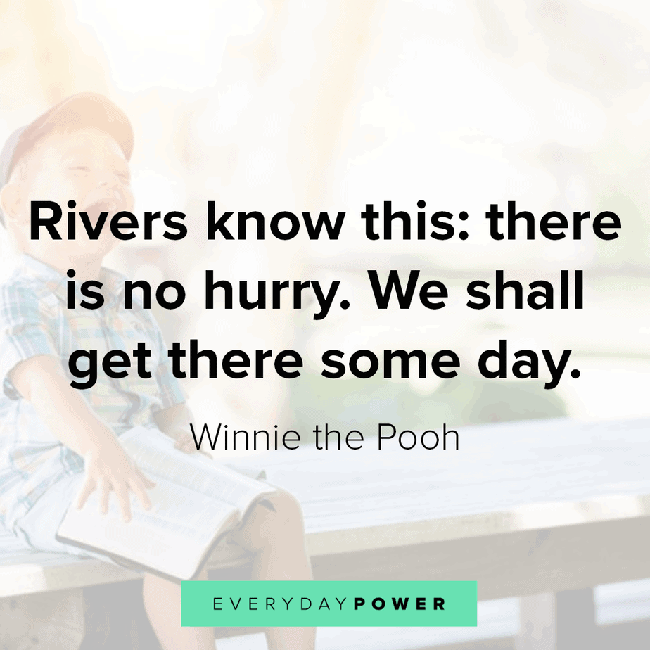 Winnie the Pooh quotes on being patient