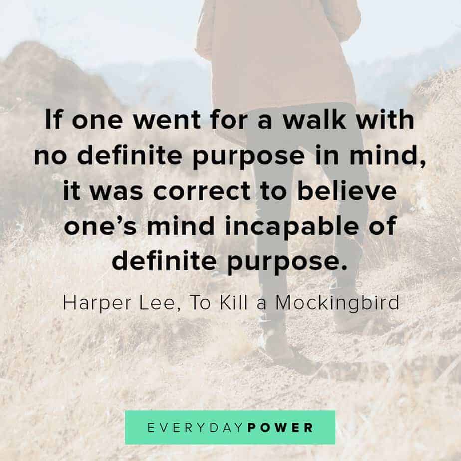 To Kill a Mockingbird Quotes about purpose