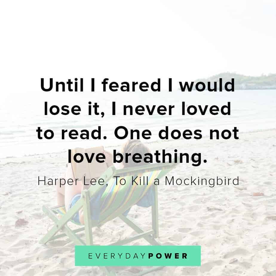 To Kill a Mockingbird Quotes on reading