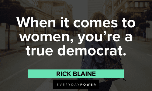 “When it comes to women, you're a true democrat.” — Rick Blaine Casablanca quotes that show the love between Rick and Ilsa