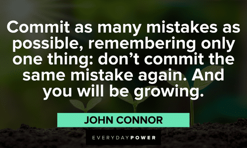 “Commit as many mistakes as possible, remembering only one thing: don’t commit the same mistake again. And you will be growing.” - Osho Osho quotes about mistakes