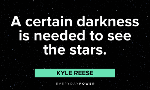 “A certain darkness is needed to see the stars.” - Osho insightful Osho quotes