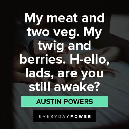 Austin Powers Quotes About his private parts