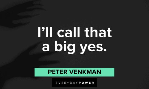 "I'll call that a big yes." — Peter Venkman short Ghostbusters quotes