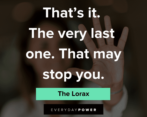 Puzzling Lorax Quotes
