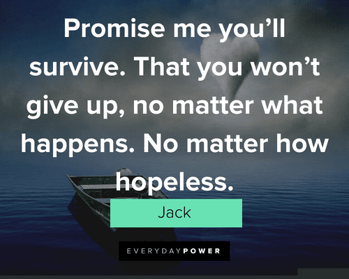 inspiring Titanic Quotes