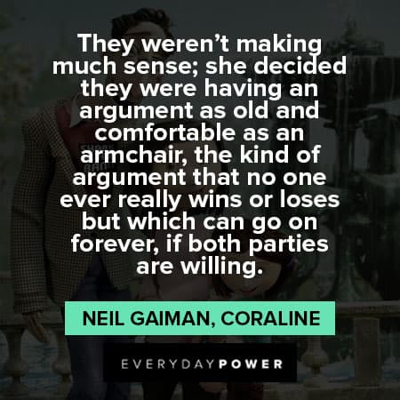 Coraline quotes about argument