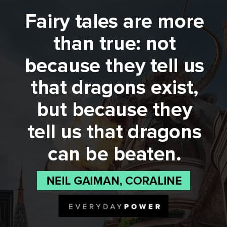 Coraline quotes about dragons