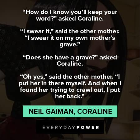 Coraline quotes about trying to craw