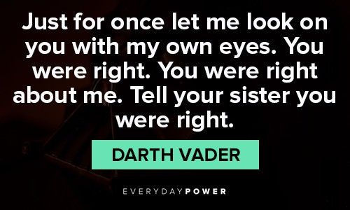 Interesting Darth Vader Quotes