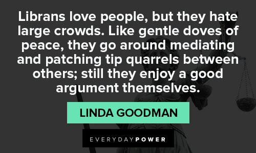 Libra quotes about love people