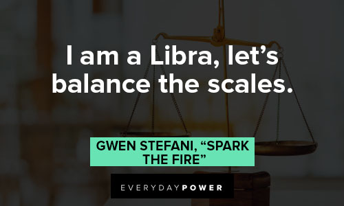 Libra quotes about scales