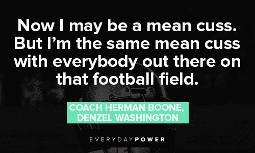 Remember the Titans Quotes About Football Field
