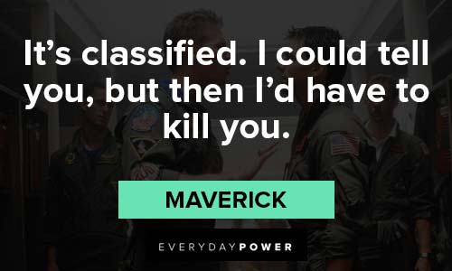 Top Gun quotes to killing