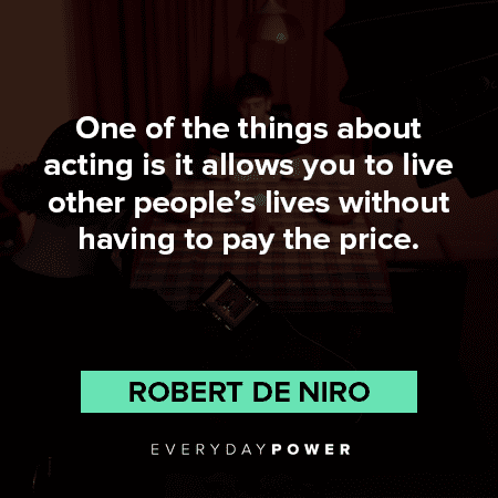 acting quotes to pay the price