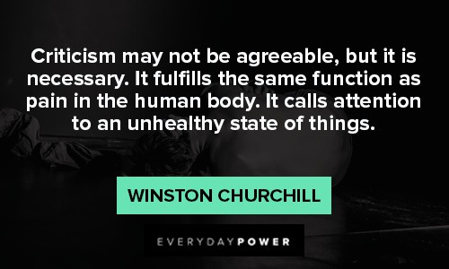 unhealthy criticism quotes