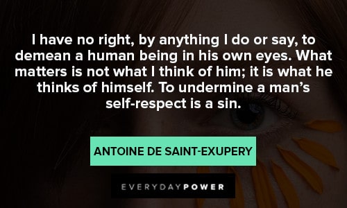 criticism quotes about self respect