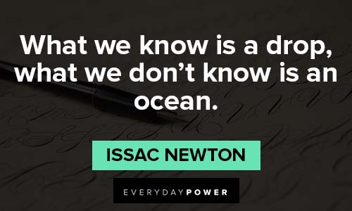calligraphy quotes what we know is a drop