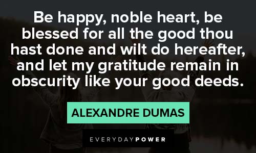 Count of Monte Cristo quotes to be happy