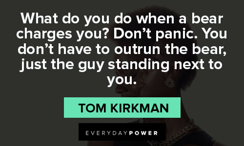 Designated Survivor quotes about don't panic