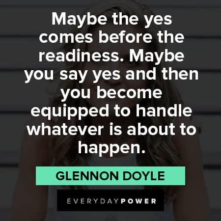 Glennon Doyle quotes about growing from your pain