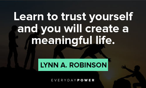 intuition quotes on learn to trust yourself