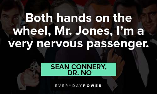 James Bond quotes about love, life and adventure