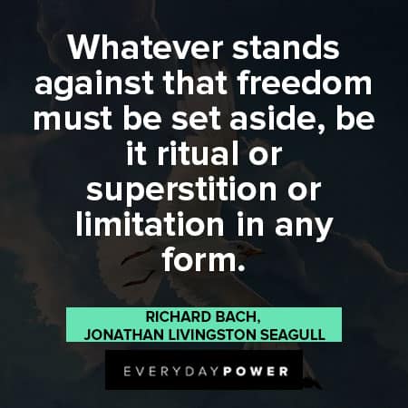 Jonathan Livingston Seagull quotes limitation