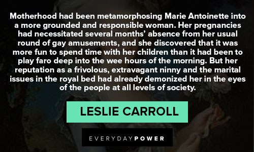 Marie Antoinette quotes about motherhood