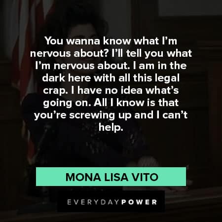 My Cousin Vinny quotes about screwing up