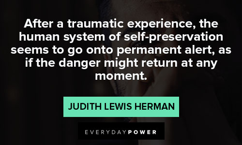PTSD quotes about tramatic experience
