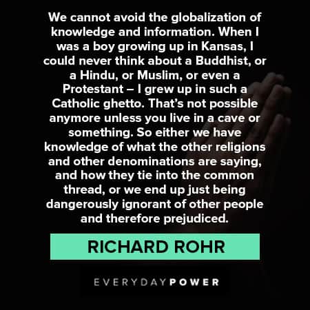 Richard Rohr quotes about globalization