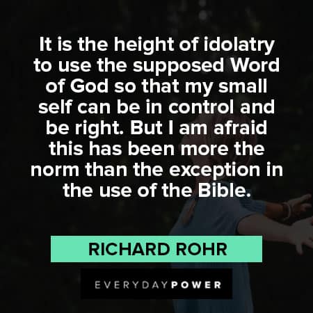 Richard Rohr quotes about word of god