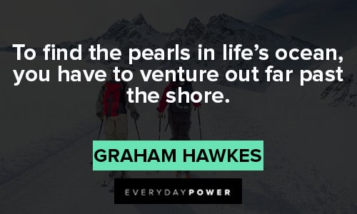 sea quotes to find the pearls in life's ocean