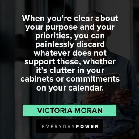 setting priority quotes from your purpose and your priorities
