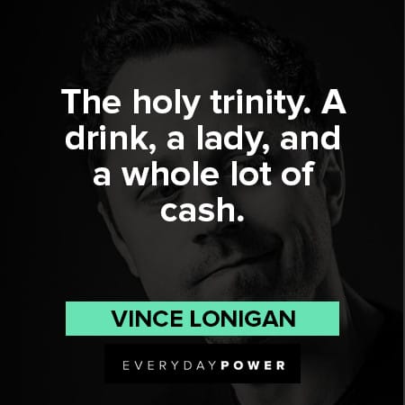 Sneaky Pete quotes about the holy trinity