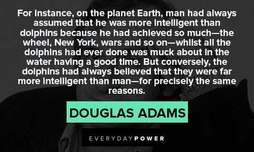 Hitchhiker’s Guide to the Galaxy quotes about Planet Earth